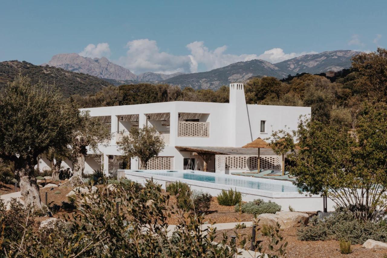 Villa Flaka Boutique Hotel Confidentiel Et Convivial Cargese Luaran gambar