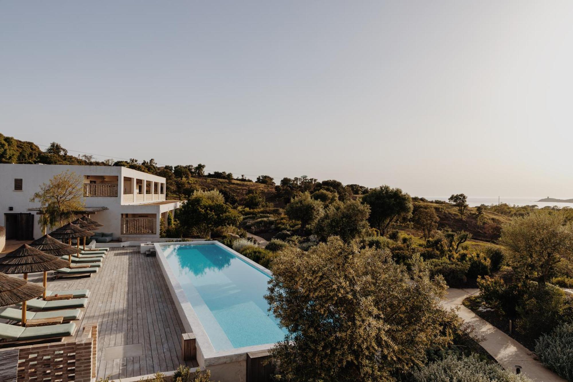 Villa Flaka Boutique Hotel Confidentiel Et Convivial Cargese Luaran gambar