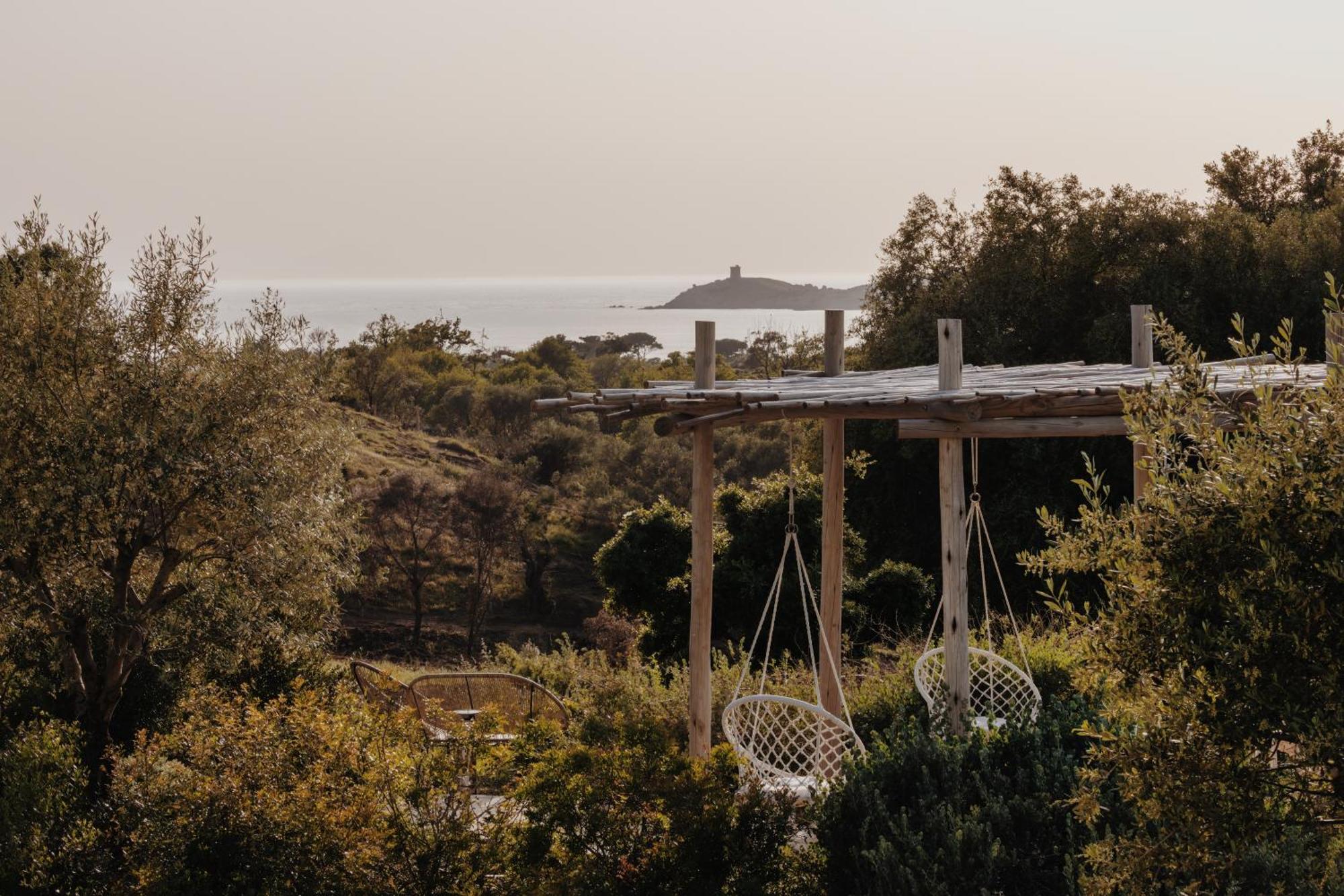 Villa Flaka Boutique Hotel Confidentiel Et Convivial Cargese Luaran gambar